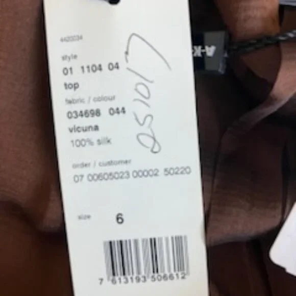 Akris Silk Blouse - Picture 5 of 5